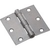 National Hardware N140-467 505BC Non-Removable Pin Hinge in Plain Steel