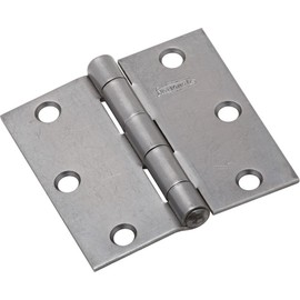 National Hardware N140-467 505BC Non-Removable Pin Hinge in Plain Steel