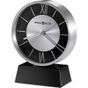 Howard Miller Davis Table Clock 645-787 – Black Aluminum Metal