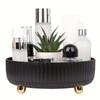 Bukuhlio Turntable Spice Rack Fridge Kitchen Cabinet Organiser 22 cm