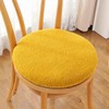 Plush Faux Lambswool Chair Cushion with Zip, Winter Warm to