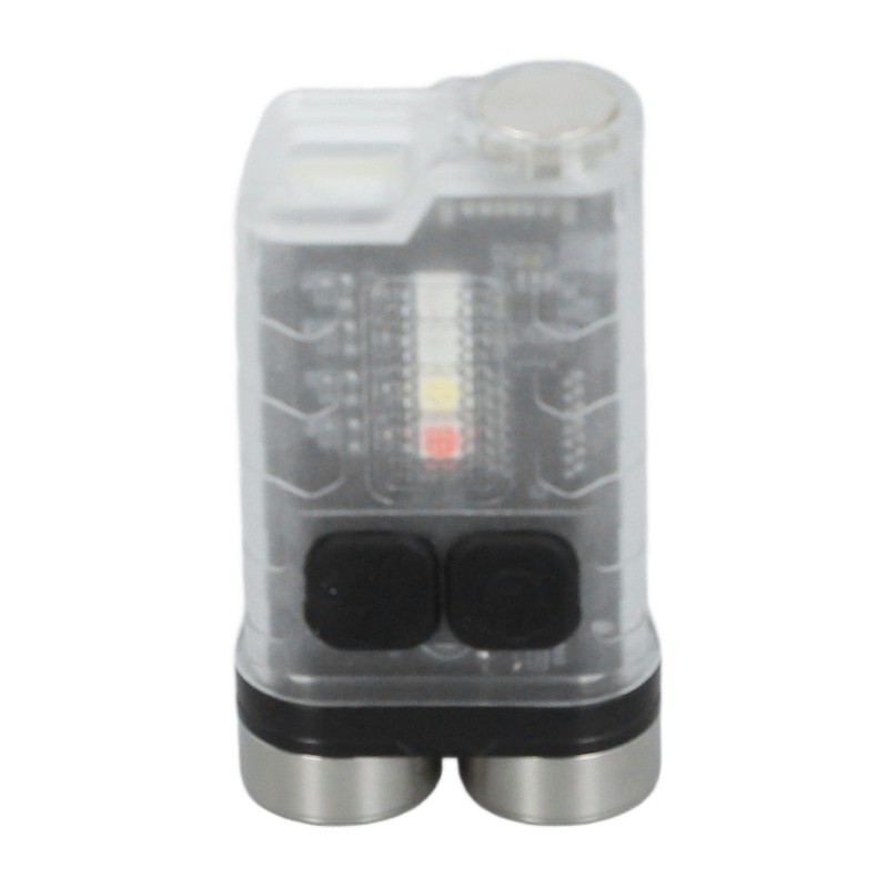 Keychain Flashlight 900LM White LED IP65 Waterproof Magnetic Tail Fluorescent