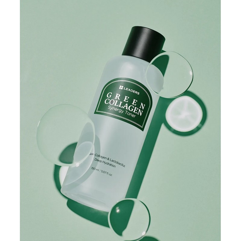 Leaders Cosmetic Leaders Green Collagen Synergy Toner 150ml / Free