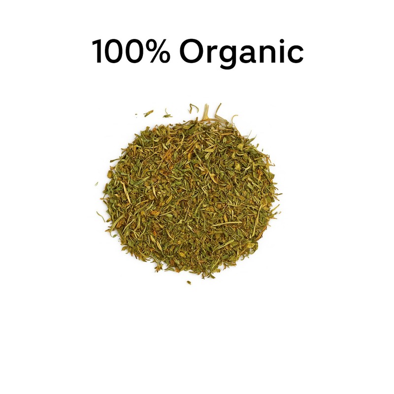 Organic Bio Herbs-Premium Organic Dried St. John's Wort (Hypericum Perforatum)
