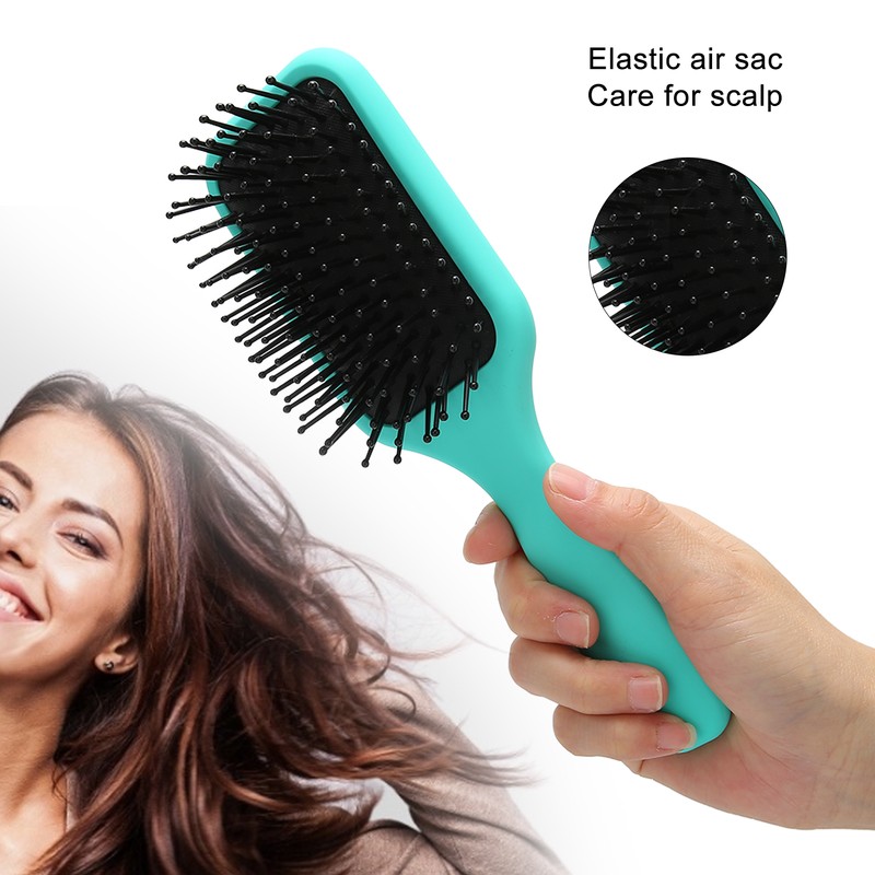 4Pcs Hair Brush Set Paddle Detangling Hair Brush Nine Rows