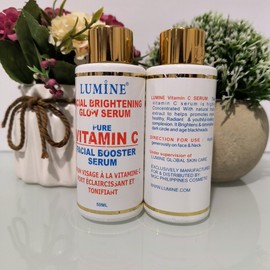 mgc 2X Lumine Face & Body Brightening Glow Serum Pure Vitamin C Facial Booster 50ml