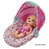 Baby Alive: Deluxe Doll Car Seat - Pink & Rainbow