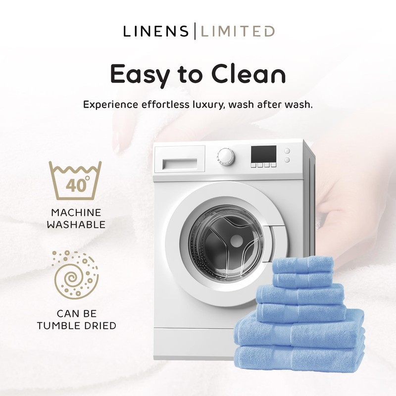 Linens Limited Turkish Cotton Bath Towels, Large Bath Sheet for