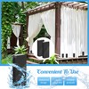 24 Pieces Outdoor Curtain Weights Heavy Outdoor Waterproof Curtain Magnets