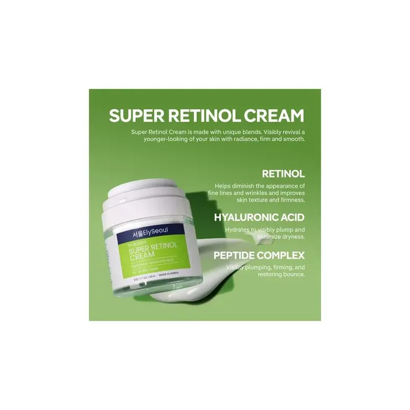 Crema De Retinol Para La Cara Con Pptidos Y Cido