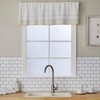 SKL Home Carrick Stripe Valance, 56x13, Natural