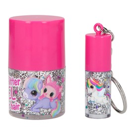 Depesche 10843 Ylvi and the Minimoomis Glitter Hair Gel 2 Bottles Gift Set