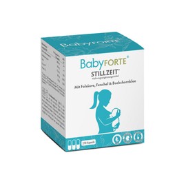 BabyFORTE® Breastfeeding - 270 Capsules - Fenugreek 10:1, Fennel, Quatrefolic®, Vegan, Can be Combined with Breastfeeding Vitamins