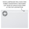 FenchelShades.com Lampshade 4" Top Diameter x 5.5" Bottom Diameter x
