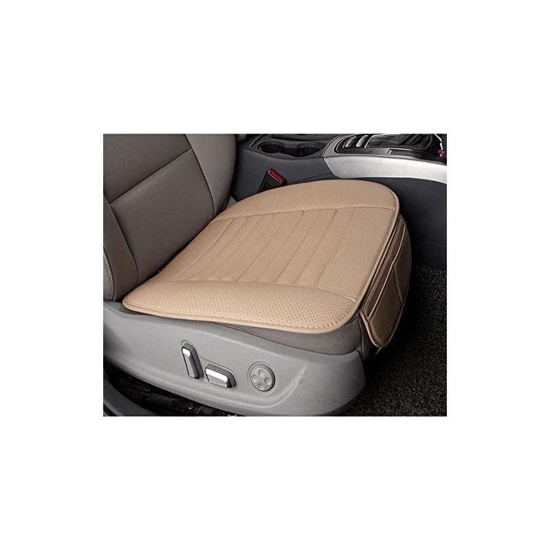 Funda Universal para Asiento de Coche, de Piel, Antideslizante, Suave,