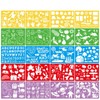 VEYLIN Stencil Drawing Template Drawing Template (20 Pieces: 8.3 x