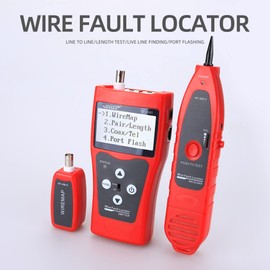 Tekit NF-308 Multipurpose Network Cable Tester Hunting Wire Sorting and Cable Length Test 5e 6e Cable Coaxial Rj45 Open Jumper Wire by Tekit