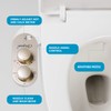GLIGAM Bidet Attachment for Toilet Warm Water, Ultra-Slim Bidet Hot