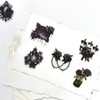 Dark Rose Stickers - 56 Pcs Clear PET