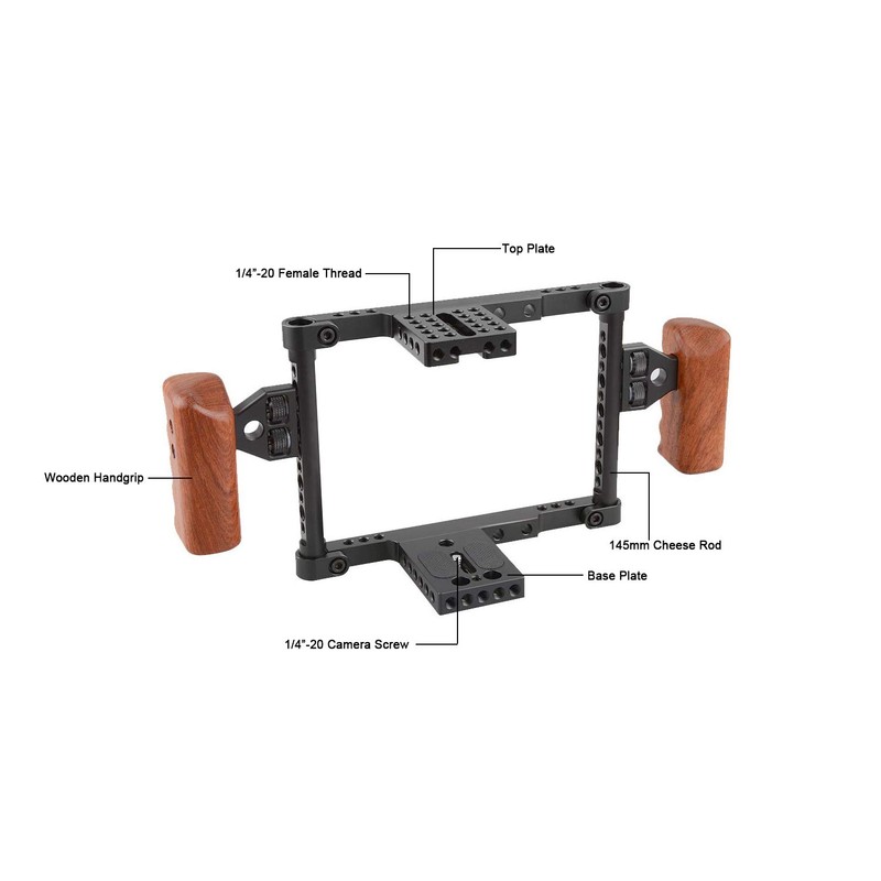CAMVATE Camera Cage for DSLR 5D Mark III and Mark