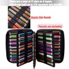 AYVANBER Coloured Pencil Case Max 220 Compartments Pencil Case Large