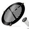Astromania Bahtinov Mask Focusing Mask for Telescopes - FM200mm for