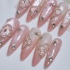 Lucky Spring Handmade Nail Tips - Long Ballerina / 럭키