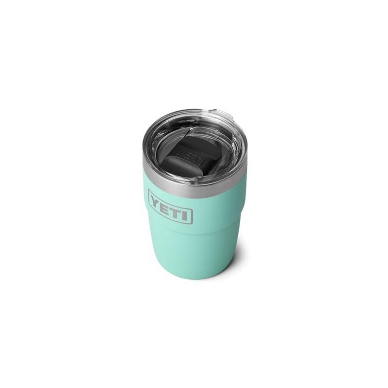 YETI Rambler Stackable Cup with Magslider Lid, Seafoam, 8 oz