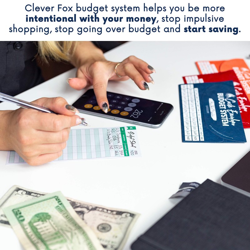 Clever Fox Cash Envelopes for Budgeting System – Budget Envelopes