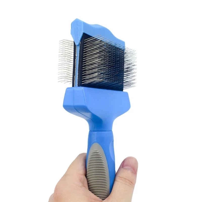 dog deshedding brush