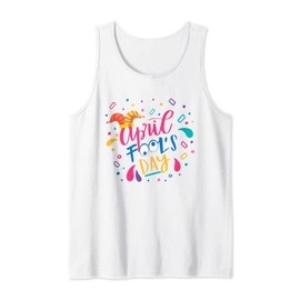 Happy April Fool's Day Joke Funny 1st April Fools Day 2022 Tank Top
