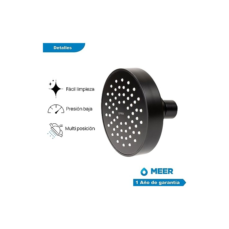 MEER Faucets by CNX Regadera para Baño con Brazo y