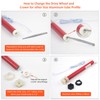 Rollerhouse 12V DIY Electric Roller Blind/Shade Tubular Motor Kit, Hard
