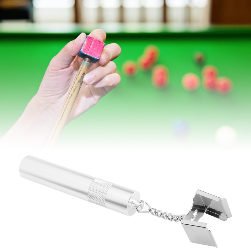 1890 3 in 1 Elastic Pool Chalk Holder Pool Cue