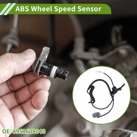 Partuto ABS Wheel Speed Sensor No.8951608040 Rear Left ABS Sensor Anti-lock Braking System Sensor for Toyota Sienna 2011-2019