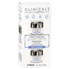 Spascriptions Clinical Moisturizing Day and Night Creams, 2 x 50 ml