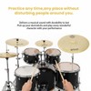 Low Volume Cymbal Pack,5 Pieces Set -14" Hi-Hats, 16" Crash,