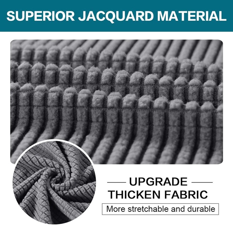 Turquoize 4 Piece Sofa Covers for 3 Cushion Couch Sofa