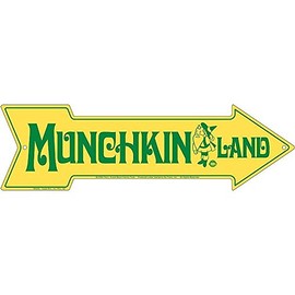 Signs 4 Fun SAML Munchkin Land, Arrow Sign