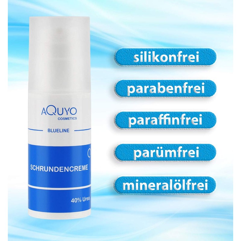Blueline Shrinking Cream 40% Urea Foot Cream for Removing Calluses