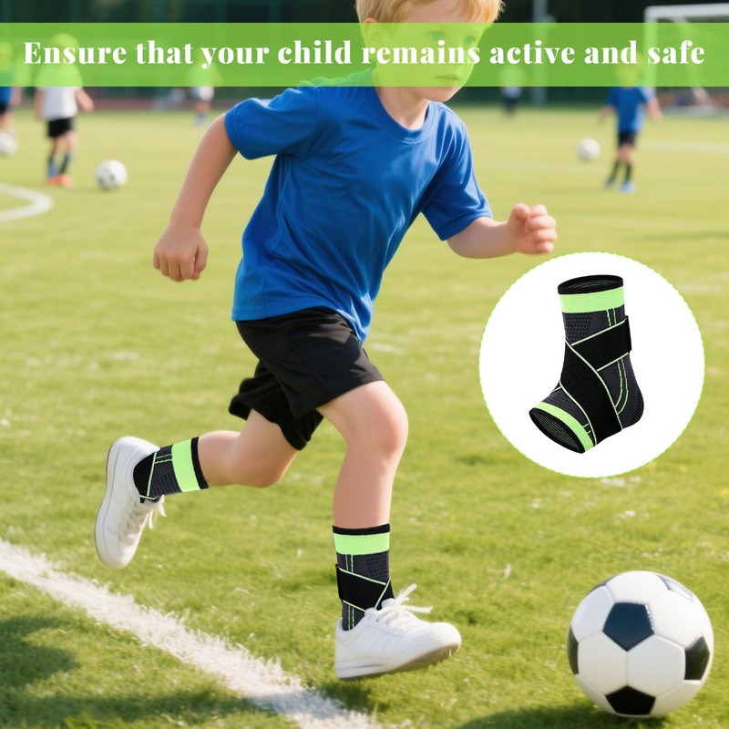 Nangilo Kids Ankle Support, 2 Pcs Ankle Support Kids, Ankle
