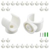 SDTC Tech 30 Pack 3/4 Inch PEX Pipe Clamp Clip,