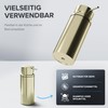 ovimar Soap Dispenser Sola Strands | Gold | Stainless Steel