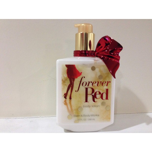 Bath and Body Works Forever Red Perfumed Body Lotion 10 Ounce Full Size Retired Fragrance