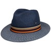 Lipodo Corinaldo Bogart Straw Hat - Multicoloured Design - Made