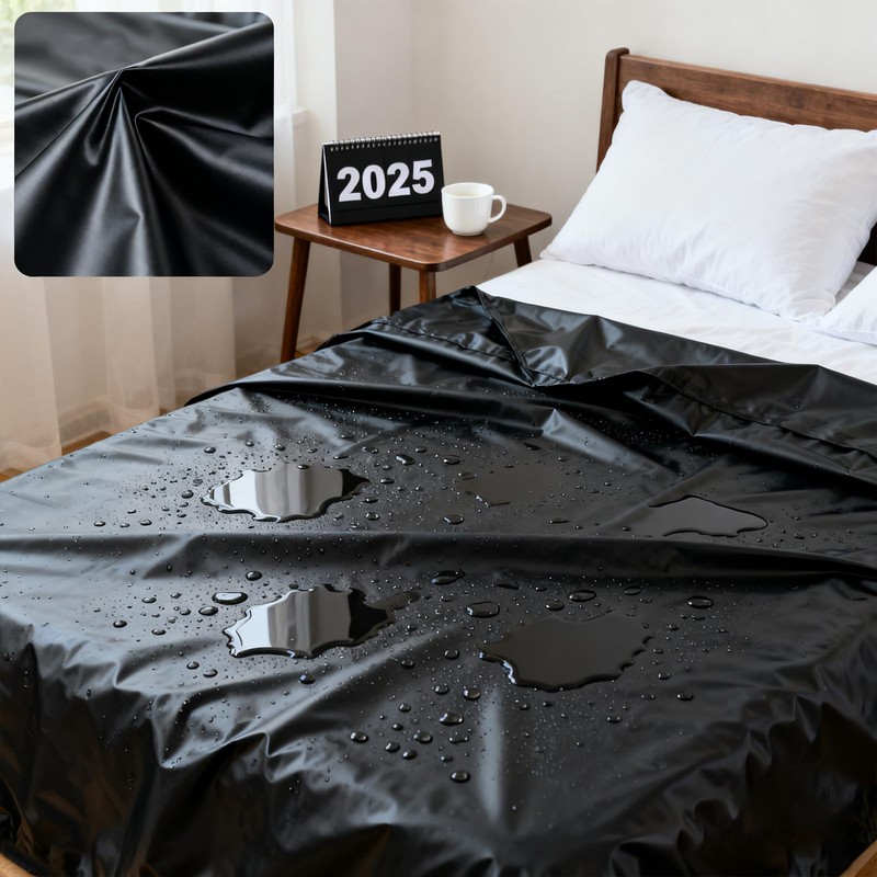 XRVRILE Set di 2 lenzuola impermeabili in PVC, 210 x