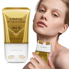 Ah-8 Firming Neck Cream, Firming Neck Cream With Double Roller, Deeply Hydrates And Repairs The Skin, Reduce Wrinkles Fine Lines And Double Chin, Firm And Lift Sagging Skin