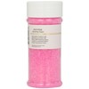 India Tree Hot Pink Sparkling Sugar, 7.5 oz (Pack of