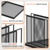 Desk File Organizer, 7 Section Vertical Metal File Organizer for