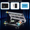 YEABRICKS LED Licht für 40699 Retro-Plattenspieler Bausteine Modell (Bausteine Set